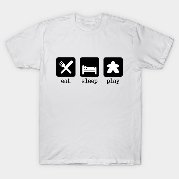 Eat, sleep, play T-Shirt by Shadowisper